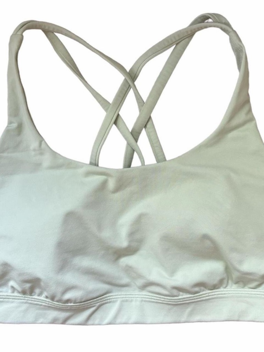 lululemon athletica Light Sage Cross-Back Sports Bra